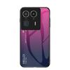For Motorola Edge 50U X50U 50 Pro 50F 40 Neo 40 30U 30 20 Gradient Textured Glass Phone Case