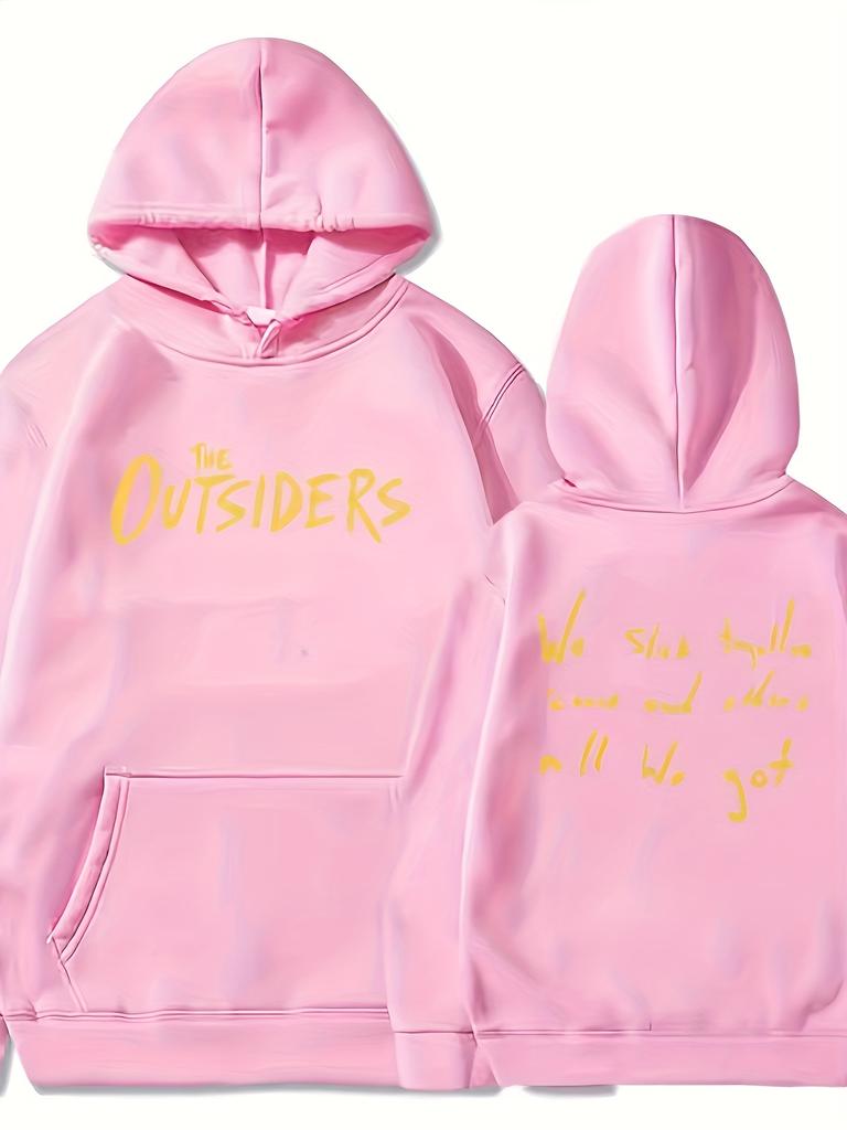 Unisex Heather Gray Hoodie Print Relaxed Fit Streetwear Machine Washable Hip Hop Style Relaxed Fit Hoodie Front Pocket Hoodie