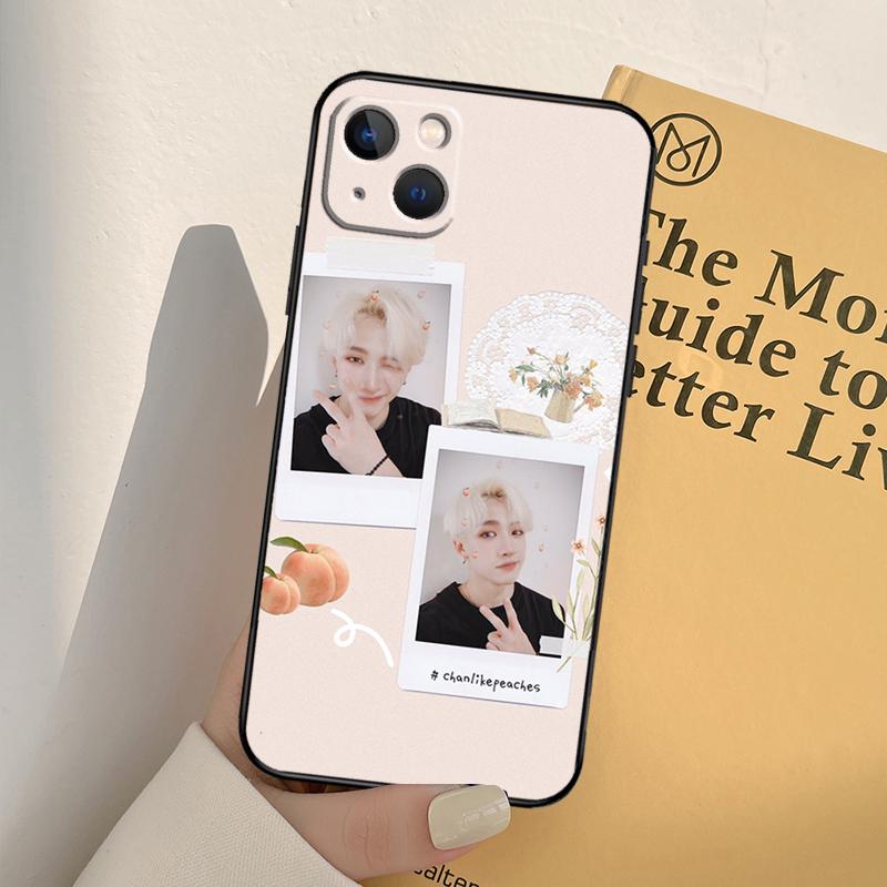 Bang Chan Case For iPhone 16 15 14 Pro Max Plus 13 12 Mini 11 Pro Max Back Cover