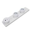 Under Cabinet Power Strip with USB Port 40cm Electrical Stainless Steel Aluminum Alloy Power Strip Track System for