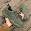 High Quality Hiking Shoes for Men Fashion Round Toe Sports Shoes Men Outdoor Platform Working Safety Shoes Casual Men's Sneakers