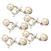 5 Pcs Chain Button Pins Cardigan Closure Fastener No Sewing Detachable Decorative Buttons for Sweaters Cardigans
