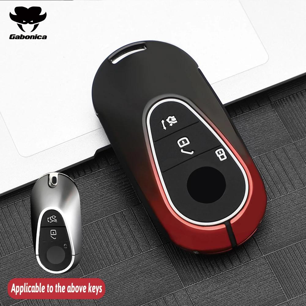 Zinc Alloy Car Key Case Cover Shell For Mercedes Benz W223 W206 S350L S400L S450L S500L  C /S Class Protector Accessories