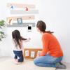 8Pcs/Set Rectangle Felt Cork Board Bar Strips Self-Adhesive Bulletin Board Strip Memo Schedule Photo Display for Wall Decoration