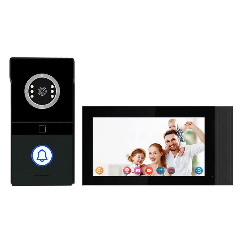 

Smart HD Night Vision Doorbell with Two-Way Intercom and Remote Door Opening for Villas