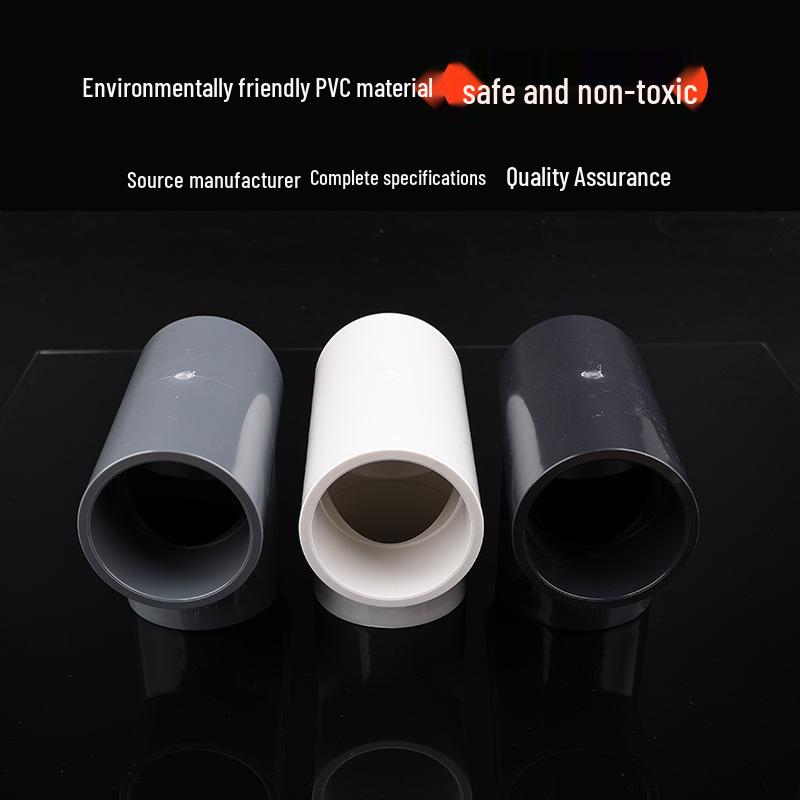 PVC Water Pipe Equal Tee Fittings 20mm, 25mm, 32mm Plastic Connectors