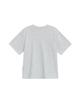THEMUSEUMVISITOR Flag Doodle T-Shirt (White Melange)