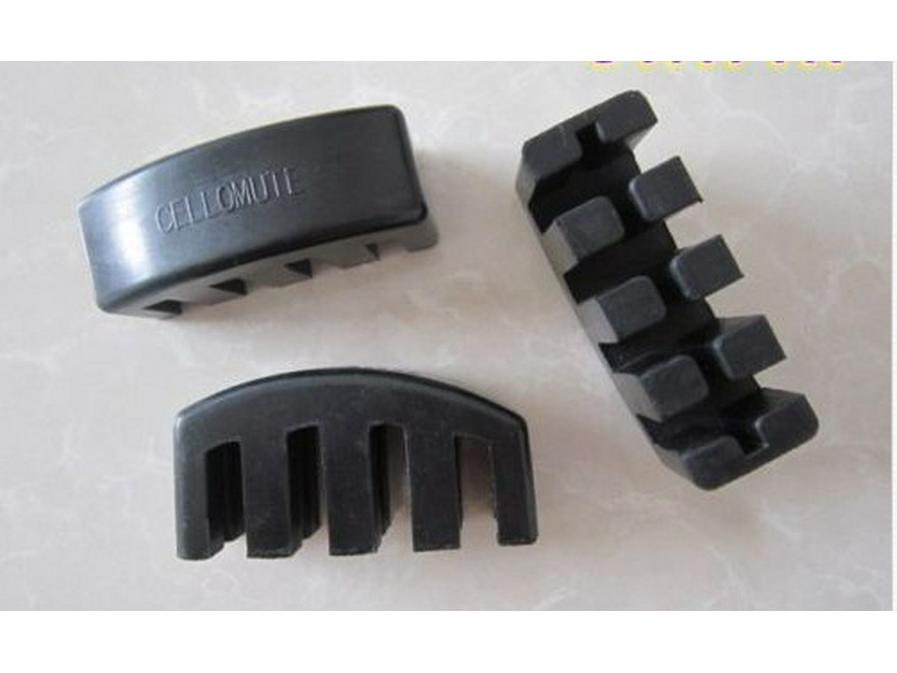 Rubber Cello Mute, Five-Prong чёрный
