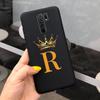 For Xiaomi Redmi 9 Case Redmi9 Prime Cute Crown Letters Cover Silicone Soft TPU Phone Case For Xiaomi Redmi 9 Prime Redmi9 Shell