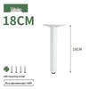 Adjustable Gold/Black Furniture Legs: Aluminum Alloy Support Feet for Bathroom Cabinets and Sofas