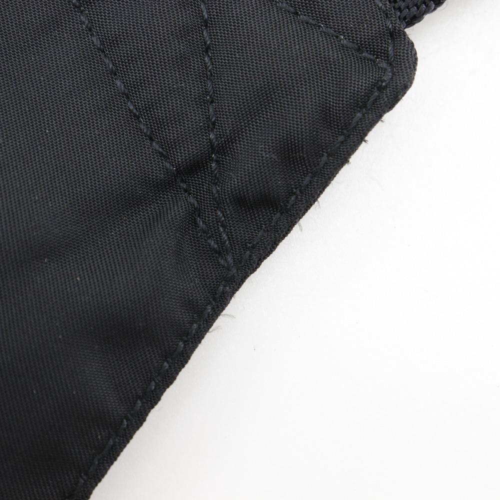 PRADA Waist pouch body bag NERO black Nylon unisex Used