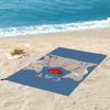 Gray Ginger And Siamese Kittens Cats Beach Towel Soft Microfiber Quick Dry Absorbent Quick Towels For Bath