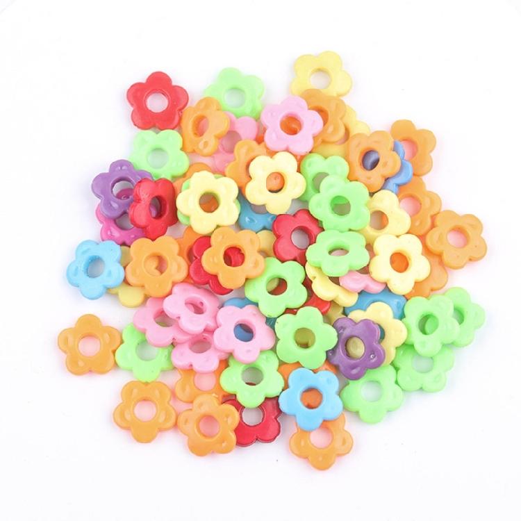 Flower Spacer Beads for Bracelet Jewelry Making DIY Accessories Craft 19x19mm