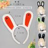 Plush Rabbit Ear Headband Cosplay Accessory Anime Conventions Sweet Kawaii Style Hair Clip