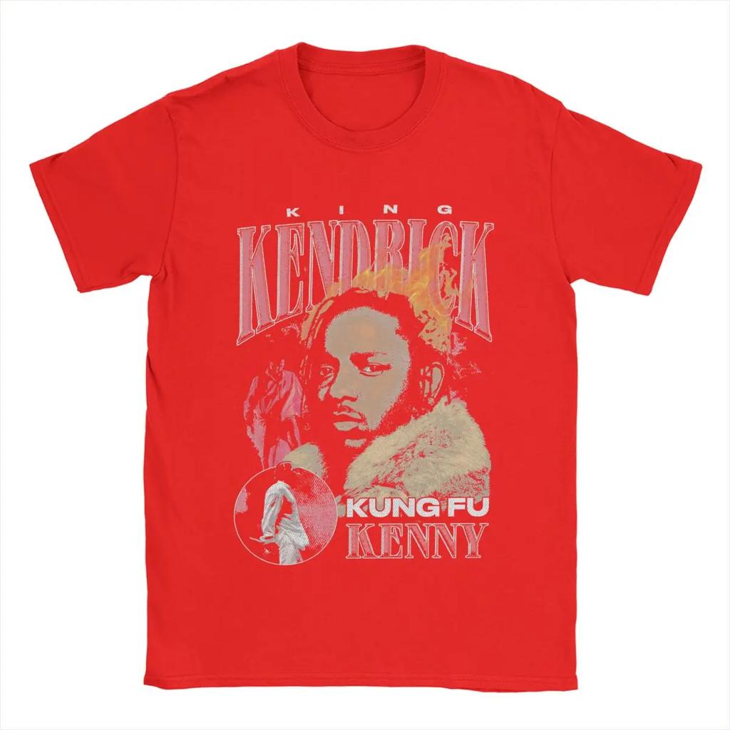 Kendrick Lamar 90s T Shirts Men Cotton Funny T-Shirt Round Neck Tees Short Sleeve Clothing Plus Size
