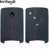 4 Buttons Silicone Car Key Case Cover For Renault Duster Captur Clio Logan Megane 1 2 3 Koleos Scenic Nema Fluence Zoe Accessory