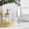 Nutcracker Soap Dispenser Refillable Shampoo Pump Christmas Hand Soap Bottle for Bathroom Kitchen Home Apartment Hotel Holiday