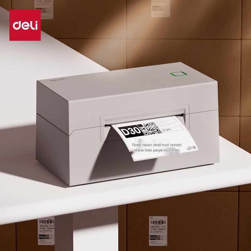 Deli 80mm Bluetooth Thermal Label Printer CN plug (adapter included)