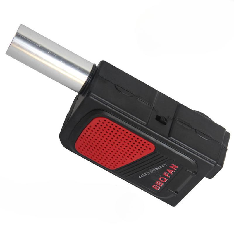 Barbecue Air Blower Portable Handheld Electric BBQ Cooking Fan Air Blower Fire Bellows Tool for Outdoor Camping Picnic Barbecue