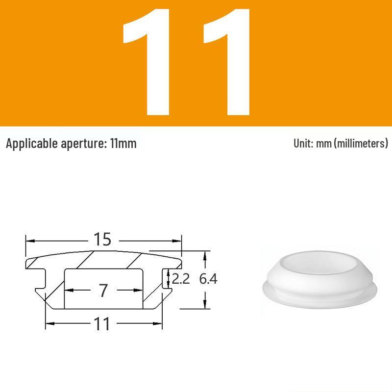 High-Temp Resistant Silicone Rubber Stopper with Card Slot Sealing Cap