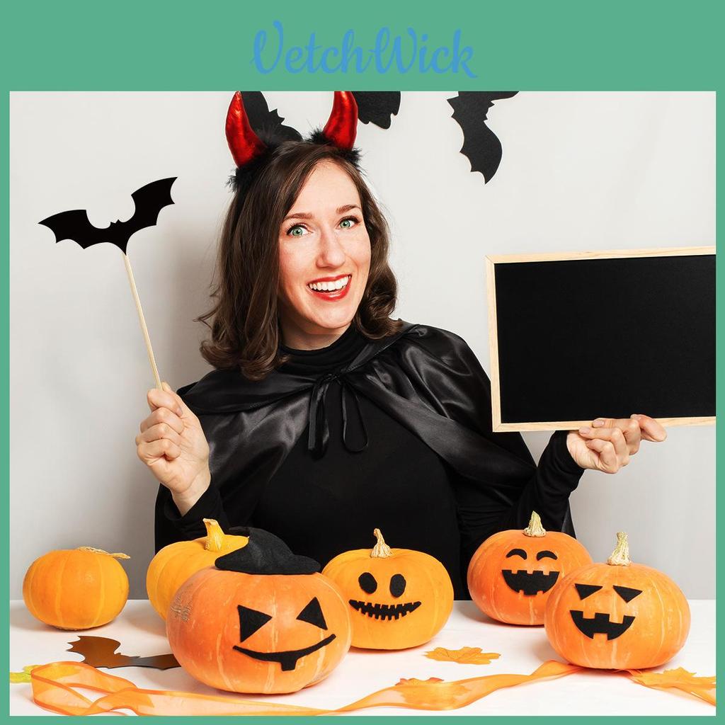 Halloween Photo Booth Accessories 30pcs Paper Party Decorations For Events