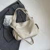Y2K Daily Commuting Large Capacity Tote Hand Bags Soft Pu Leather Shoulder Bags for Women Quality Crossbody Bags AVE
