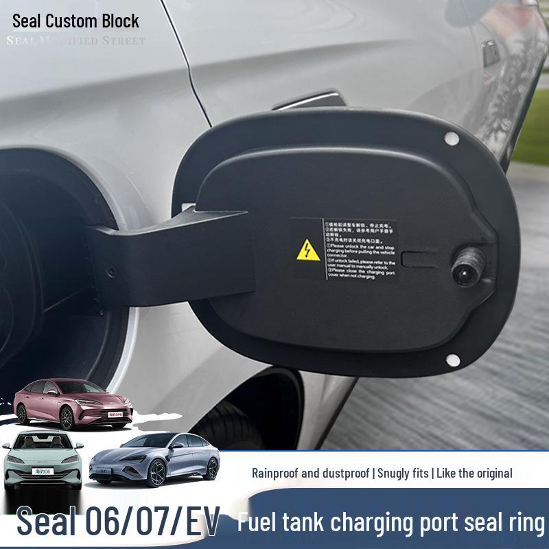 Waterproof Charging Port Cover and Seal for BYD Seal 06/05 Models