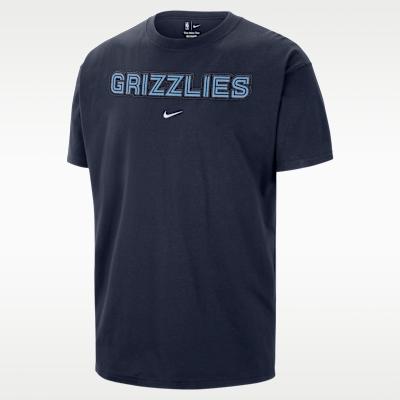 Nike T Shirts Men s University Dark Blue Crew Neck Moderate S