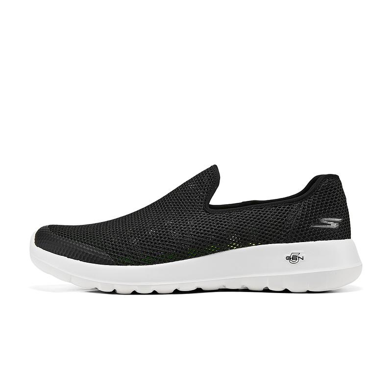 Skechers Go Walk Max Слипоны Сетчатые Удобные Универсальные Дышащие Легкие Низкие Повседневные Кроссовки Мужские Черный Белый 216700-BKW 41