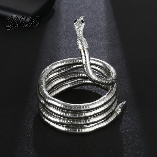 Collana a Tema Mistero Donna Serpente Forma di Serpente Flessibile Stile Neutro