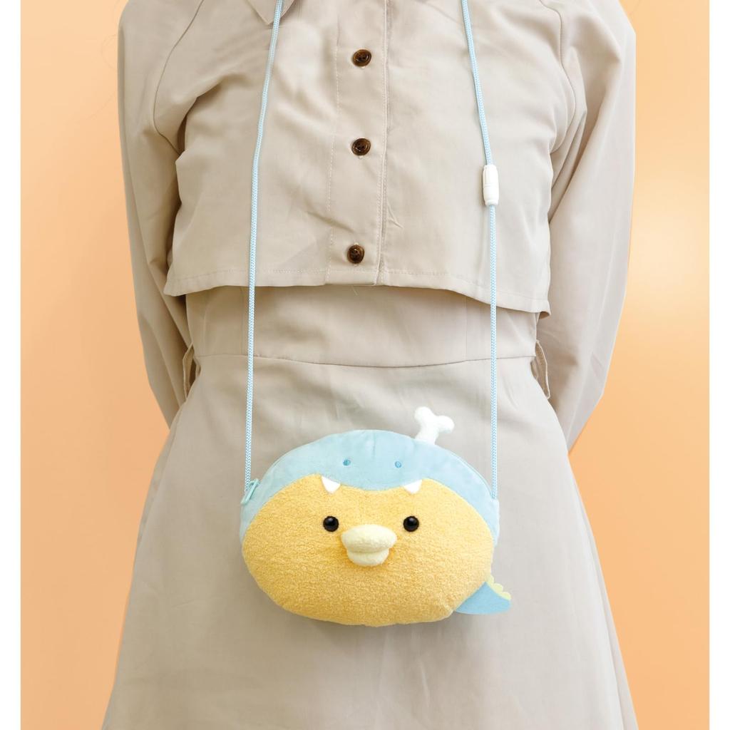 Chikip Dancers Plush Pochette Bone Chicken CA46201 San-X