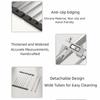 Foldable Sink Drain Rack Detachable Collapsible Stainless Steel Drain Rack Space Saving Heat Resistant KitchenDrying Basket