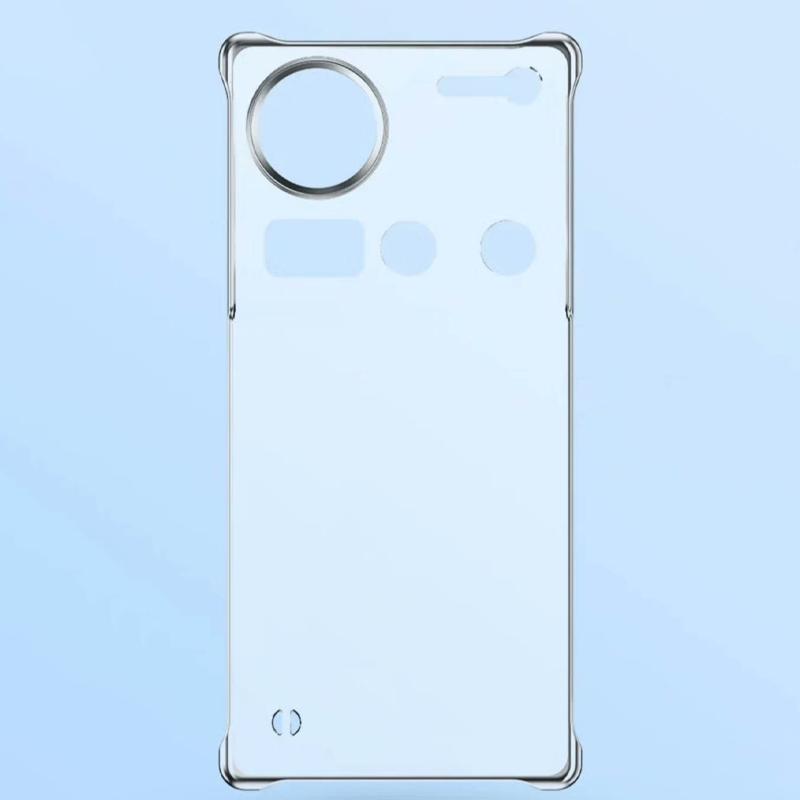 Original Transparent Case For ZTE Nubia Z70 Ultra Half Pack Hard Back Cover Shell
