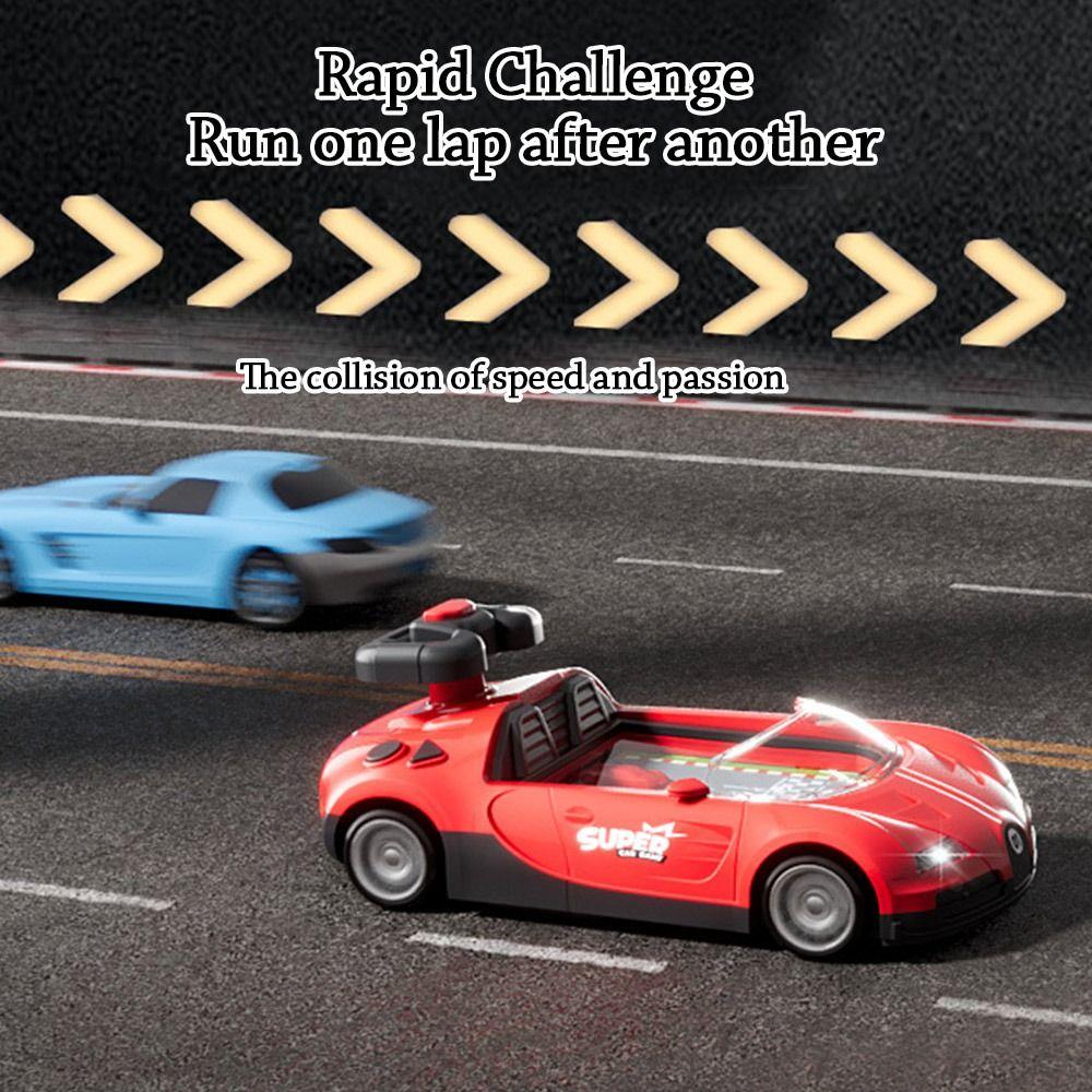 Electric Racing Interactive Games Toy With Lighting Racing Wheel Toy Car Model Toy  Birthday Gift