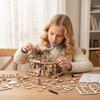DIY Miniature House Kit Wooden Sweet Shop Dollhouse 3D Puzzle Assembled Building Model Doll Houses Craft Gifts for Adult Kids