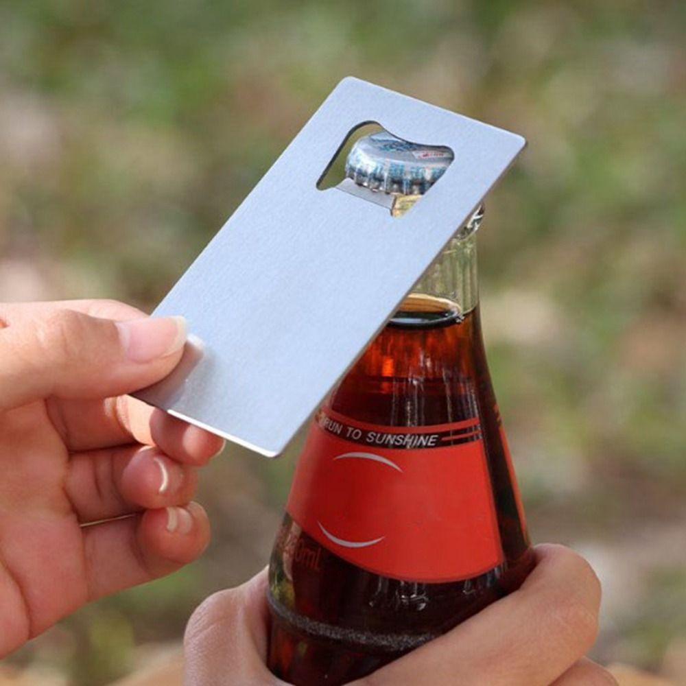 85*54mm Bottle Opener Metal Wallet Bottle Opener High Quality Credit Card  Bottle Tool