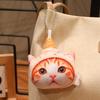 Food Style Kitten Pendant Plush Cartoon Cat Doll Gifts Keyring Pendant  Bag Hanging Ornament