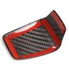 Real Carbon Fiber Steering Wheel V-Frame Decor Panel For Alfa Romeo Giulia Stelvio Tonale - Car Accessories