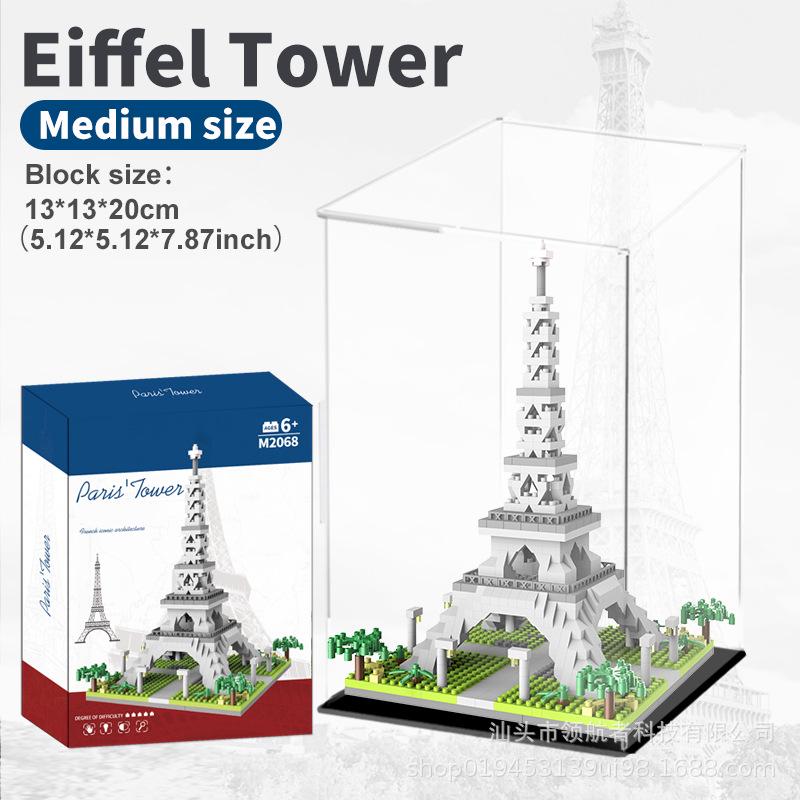 Eiffelturm JiHui M2070 Pädagogische Bausteine für Kinder - Jungen & Mädchen Bauspielzeug Geschenk