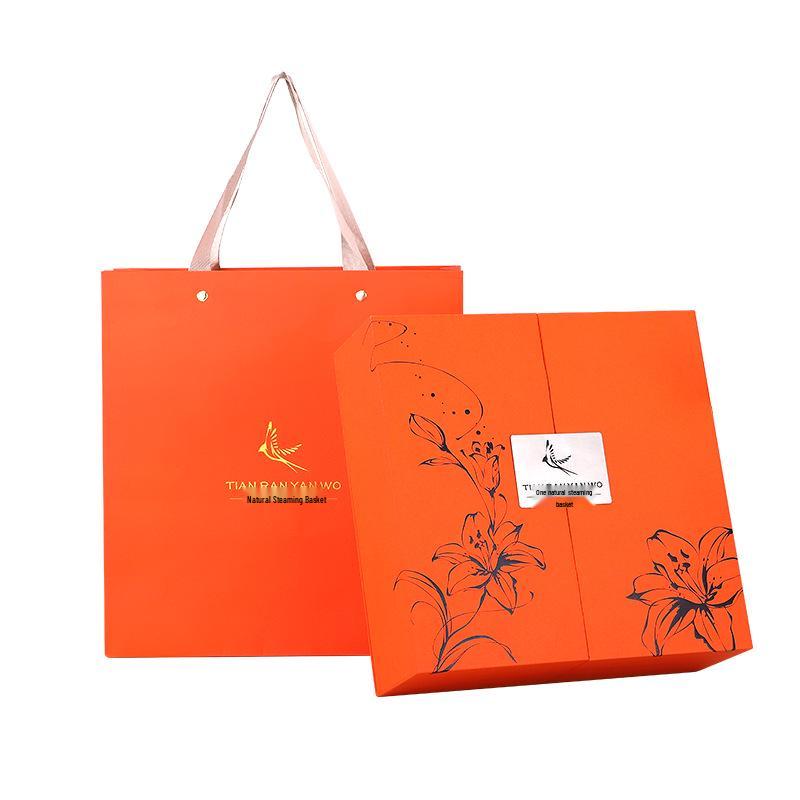 Double-Door Bird's Nest Gift Box with Patented Design - Comes In 500g, 100g-250g Paper Box Options