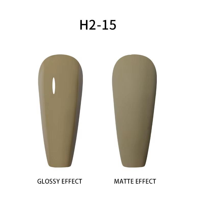 BEAU COLOR 8ML Nail Gel Polish High Pigment UV/LED Color Gel for Nail Art Design and Home DIY Manicure