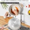 Granite Non-Stick 12-Piece Cookware Set: Soup, Milk, Frying Pots - Designed for North American Market