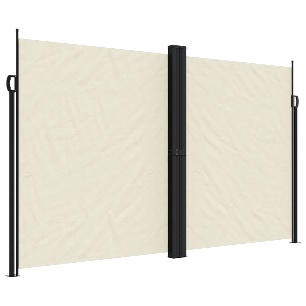 Retractable Side Awning Cream 200 x 1000 cm