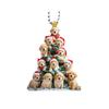 Christmas Acrylic Flat Cartoon Decorative Pendants, Christmas Tree Decorations, Car Pendant Decorations