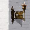 Extending Taper Candle Holder Multi-Purpose Vintage Candle Sconce Holder Telescopic Metal Candle Decorations for Home Decor