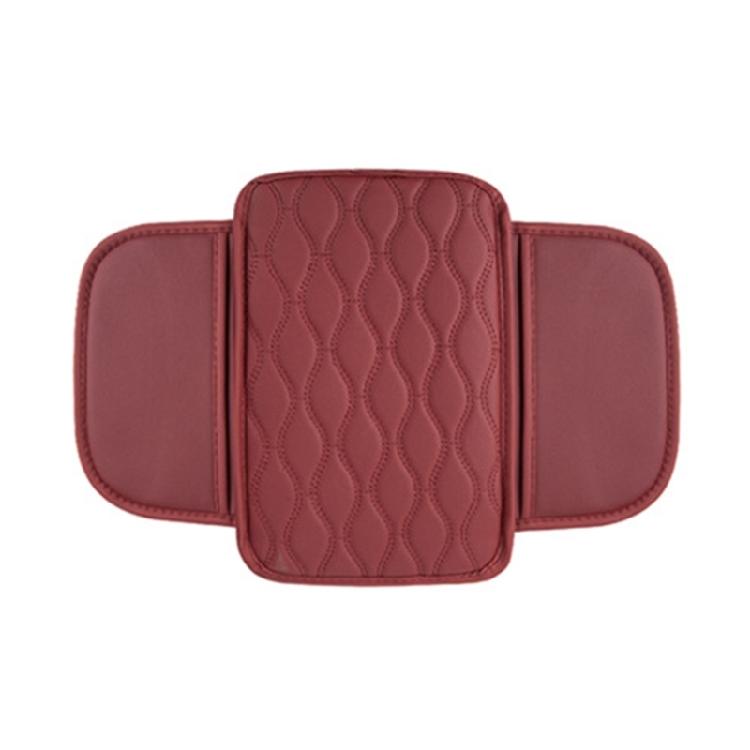 

Replacement Armrest Protection Cover Auto Accessories Quick Installation Leather Armrest Cushion Pad with 2 Storage Bags