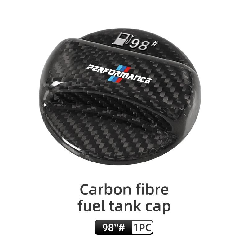 Nové logo auta Kryt nádrže z uhlíkových vláken Vzduchová zátka palivové nádrže Ozdoba #98 #95 Pro BMW E46 E90 E60 F10 E39 F30 E36 F20 E87 E90 E70 G60
