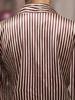 Retro European & American Women's Striped Long Sleeve French Shirt
