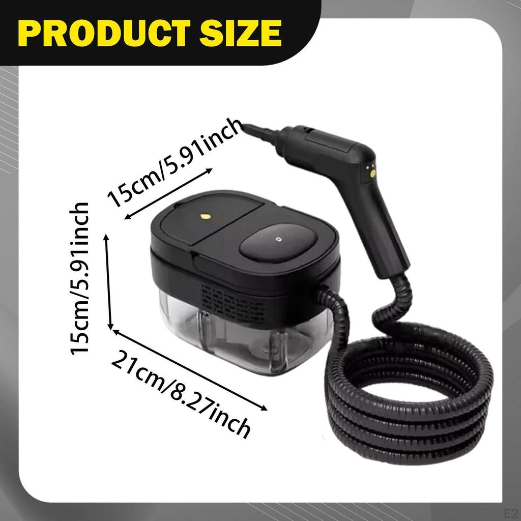 Steam Cleaner High Temperature Cleaning Machine 1600ml Water Tank Portable Steamer for