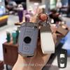 Key Fob Cover with Keychain Lanyard for BMW 1 3 5 Series E90 E92 E93 X5 X6 Z4 E90 Keyless Entry Key Fob Case Cover